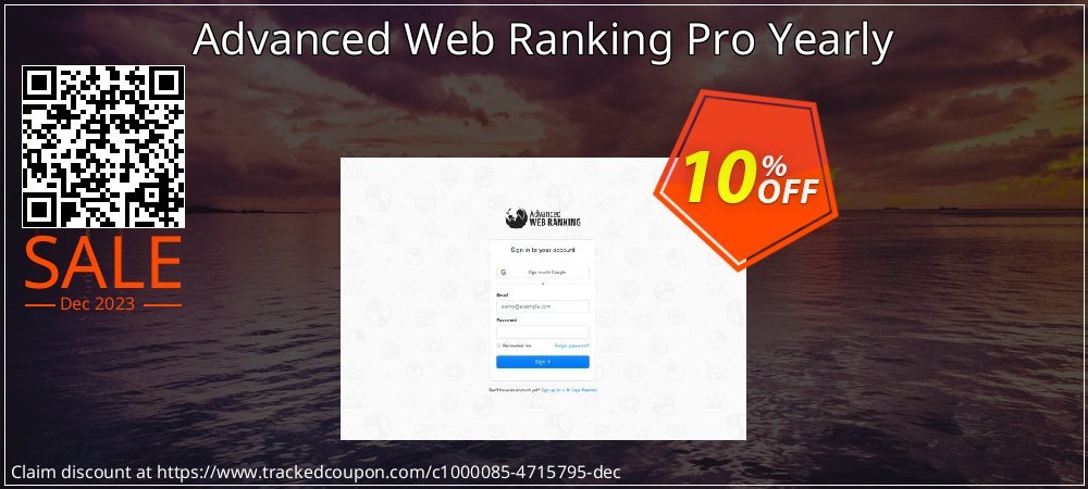 Advanced Web Ranking Pro Yearly coupon on World Backup Day promotions