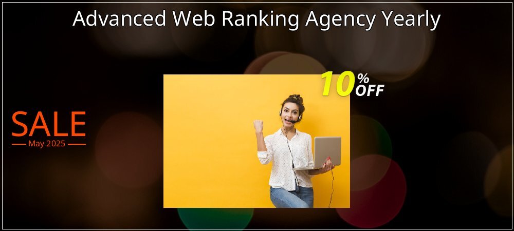 Advanced Web Ranking Agency Yearly coupon on Palm Sunday sales