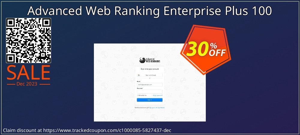 Advanced Web Ranking Enterprise Plus 100 coupon on April Fools' Day discounts