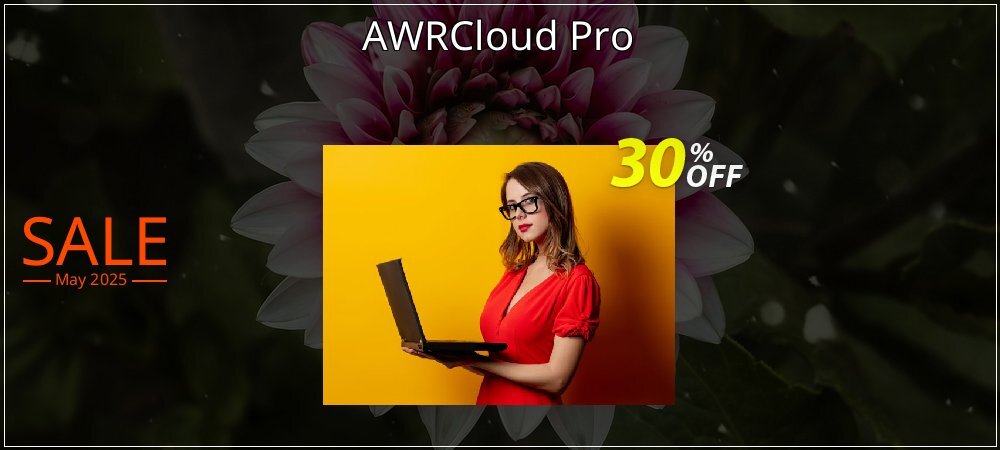 AWRCloud Pro coupon on World Party Day sales