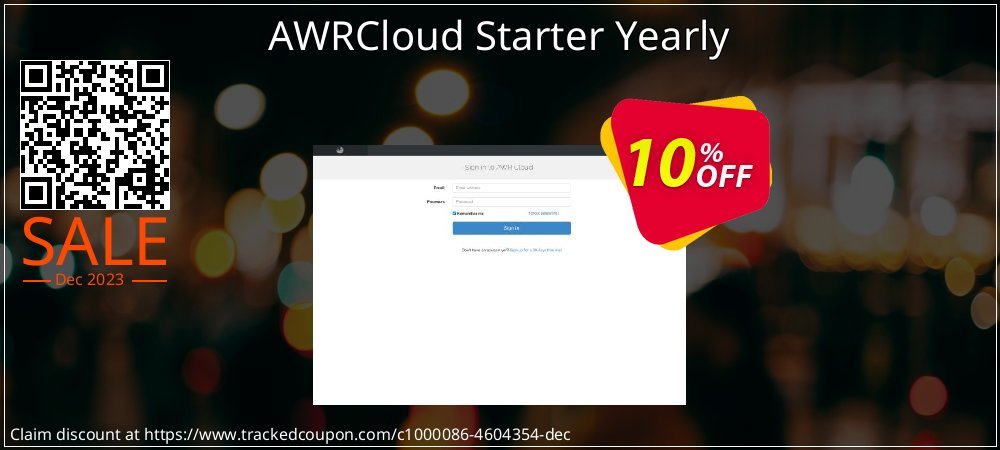 AWRCloud Starter Yearly coupon on Tell a Lie Day discounts