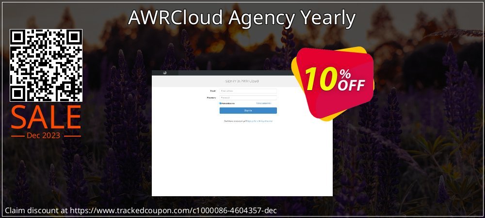 AWRCloud Agency Yearly coupon on April Fools Day sales