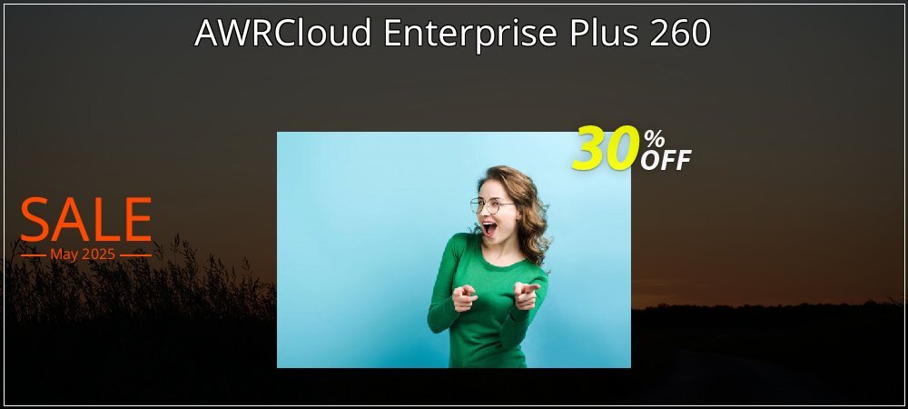 AWRCloud Enterprise Plus 260 coupon on National Pizza Party Day offering sales