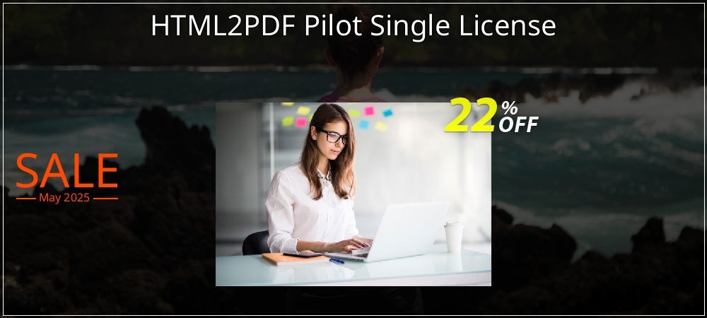 HTML2PDF Pilot Single License coupon on World Party Day offering sales