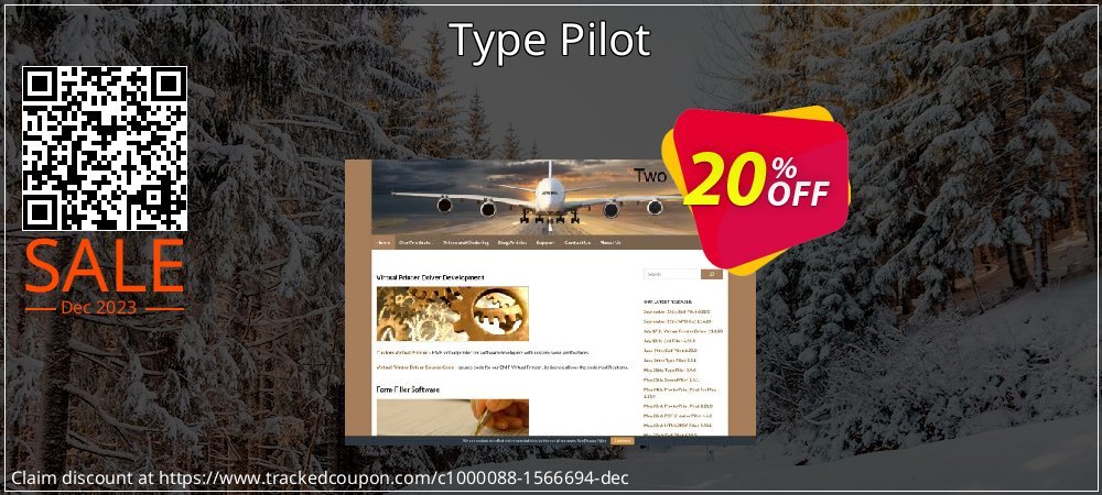 Type Pilot coupon on Teddy Day sales