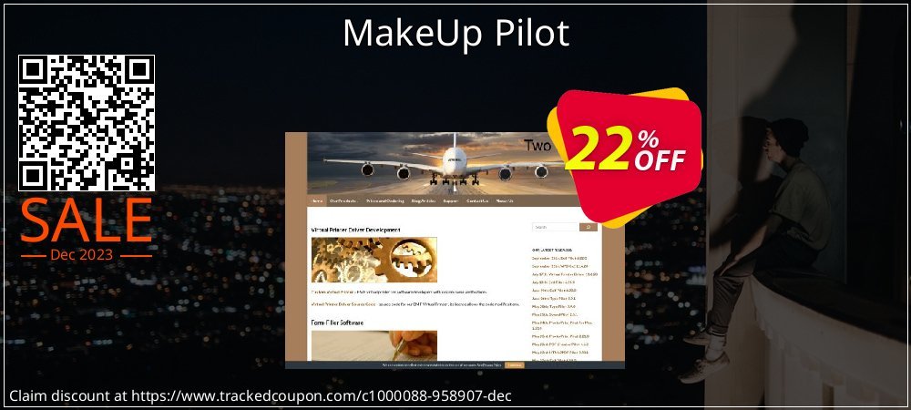 MakeUp Pilot coupon on Working Day offering discount