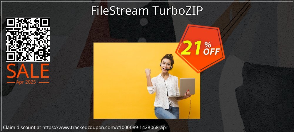 FileStream TurboZIP coupon on National Pizza Party Day offering sales