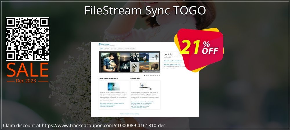 FileStream Sync TOGO coupon on World Backup Day offering discount