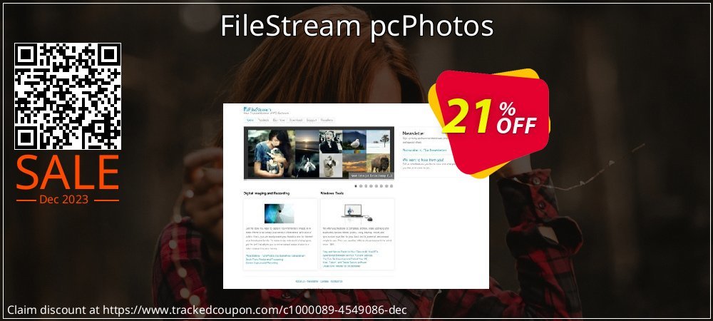 FileStream pcPhotos coupon on World Party Day offer