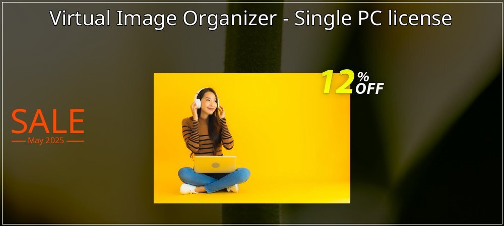 Virtual Image Organizer - Single PC license coupon on World Party Day offering sales