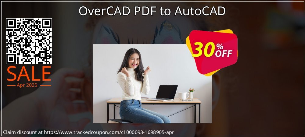 OverCAD PDF to AutoCAD coupon on Mother Day sales