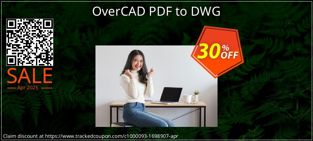 OverCAD PDF to DWG coupon on April Fools Day sales