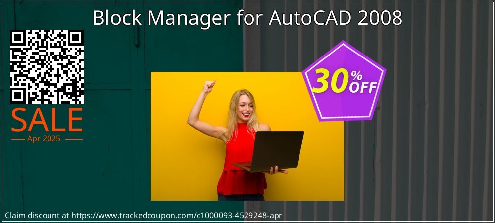 Block Manager for AutoCAD 2008 coupon on Easter Day offering discount