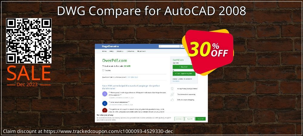 DWG Compare for AutoCAD 2008 coupon on National Walking Day offering sales