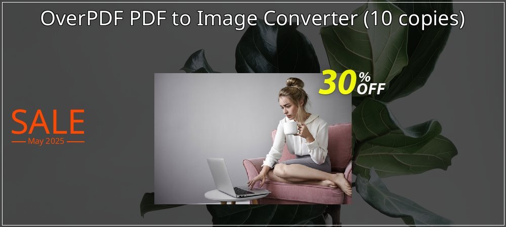 OverPDF PDF to Image Converter - 10 copies  coupon on Easter Day super sale