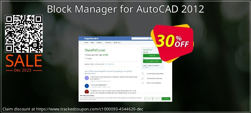Block Manager for AutoCAD 2012 coupon on National Walking Day offering discount