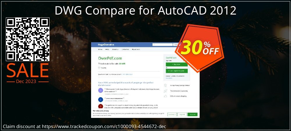 DWG Compare for AutoCAD 2012 coupon on New Year's Day promotions