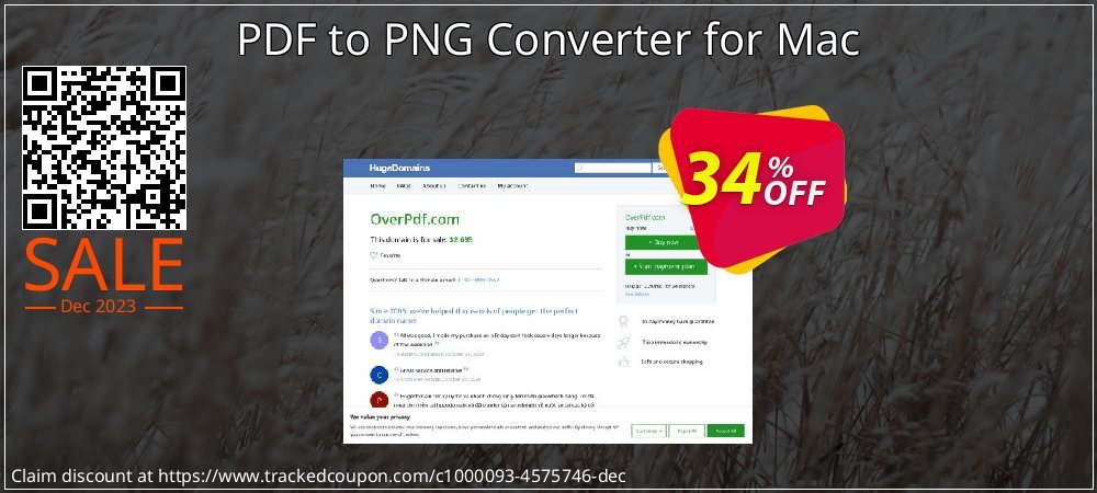 PDF to PNG Converter for Mac coupon on National Cheese Day deals