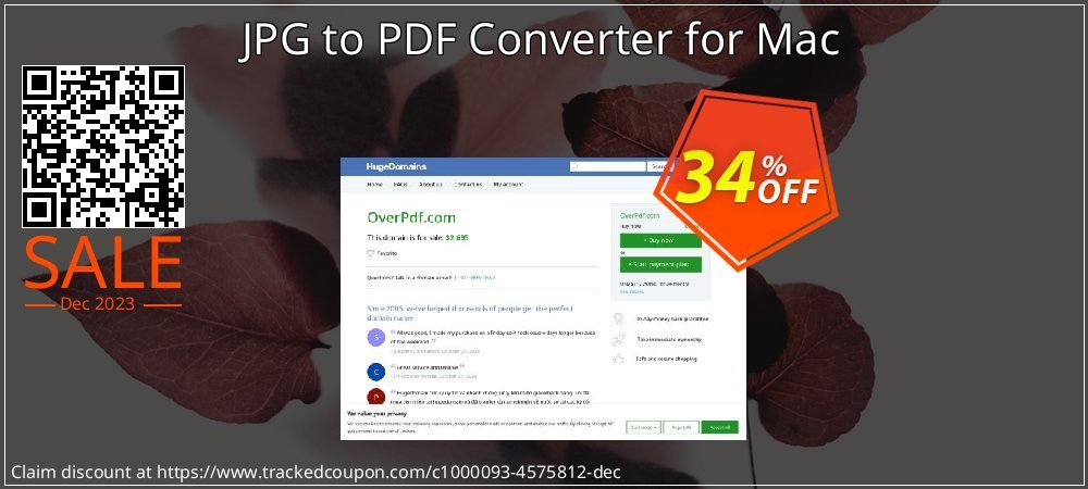 JPG to PDF Converter for Mac coupon on April Fools' Day offer