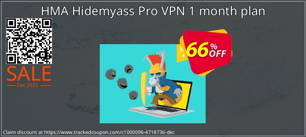 HMA Hidemyass Pro VPN 1 month plan coupon on World Whisky Day deals