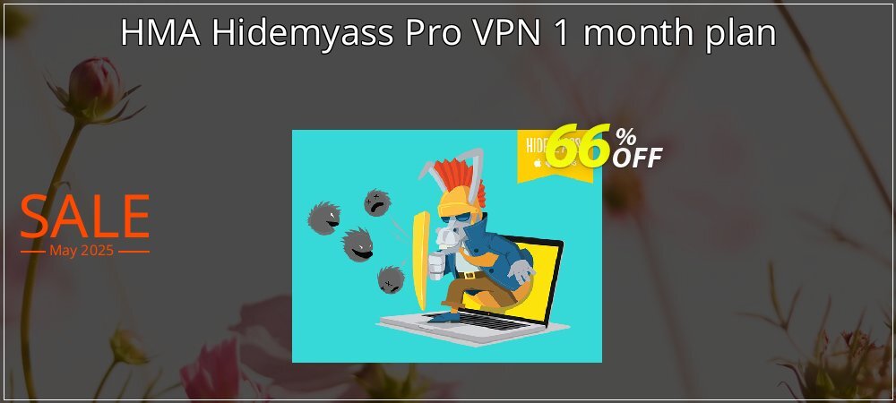 HMA Hidemyass Pro VPN 1 month plan coupon on National Loyalty Day deals