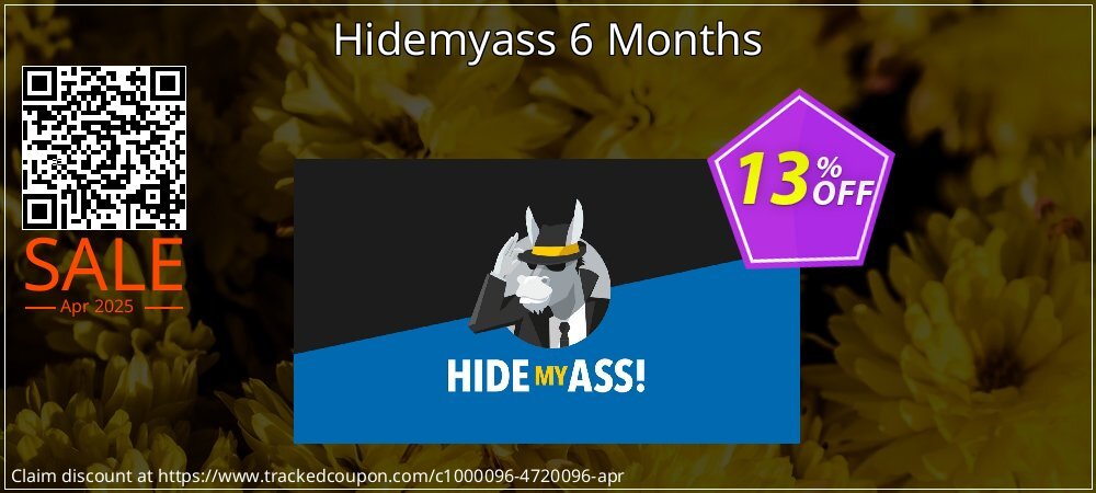 Hidemyass 6 Months coupon on World Party Day deals