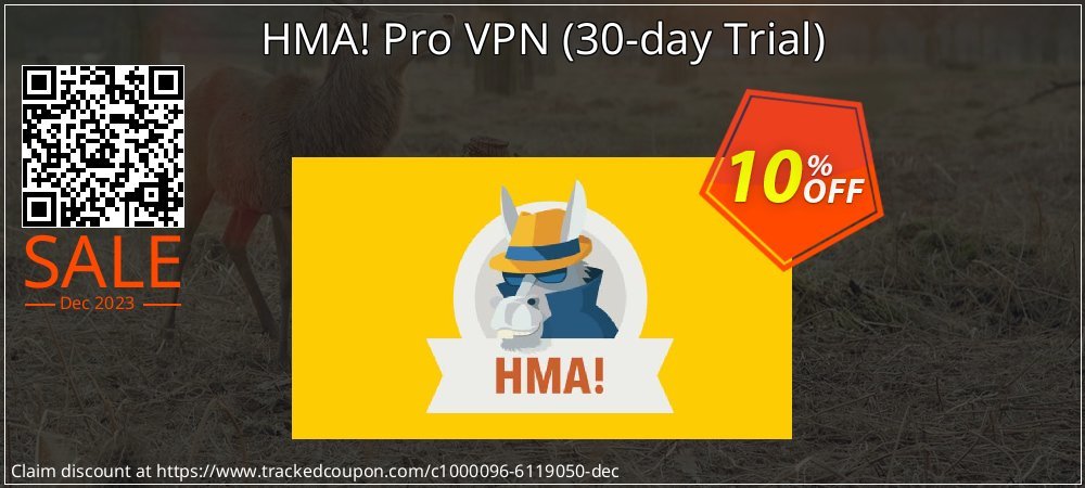 HMA! Pro VPN - 30-day Trial  coupon on National Walking Day offering discount