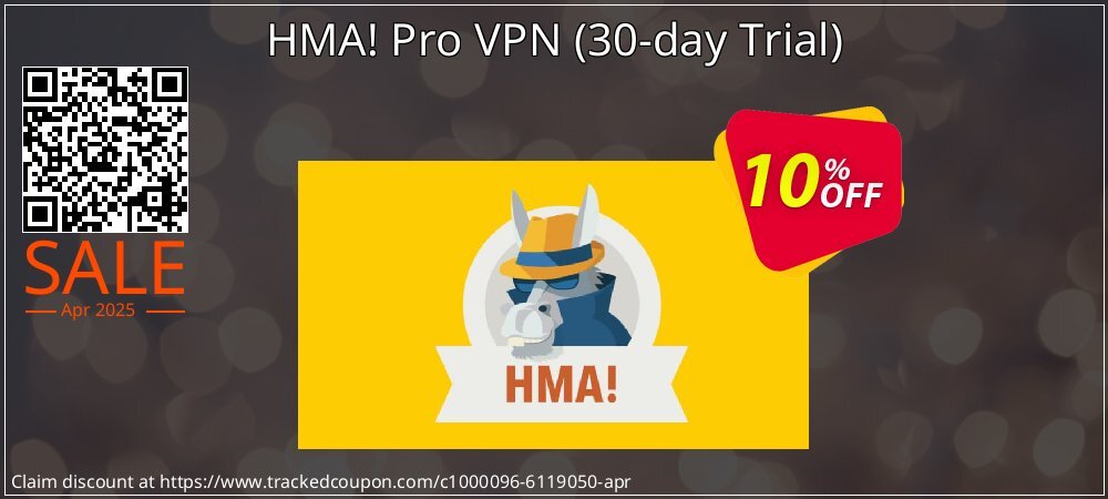 HMA! Pro VPN - 30-day Trial  coupon on National Walking Day offering discount