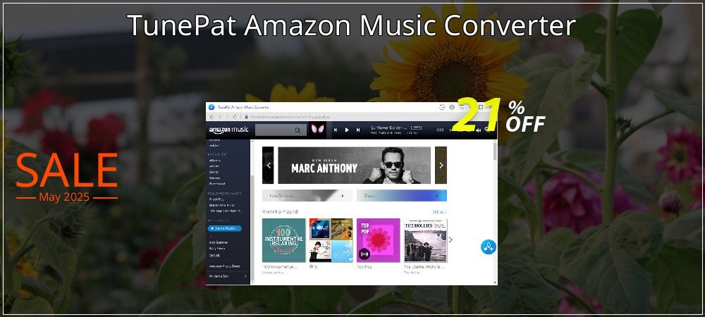 TunePat Amazon Music Converter coupon on Tell a Lie Day discount