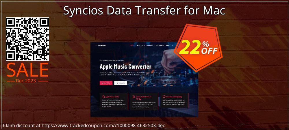 Syncios Data Transfer for Mac coupon on Easter Day discounts