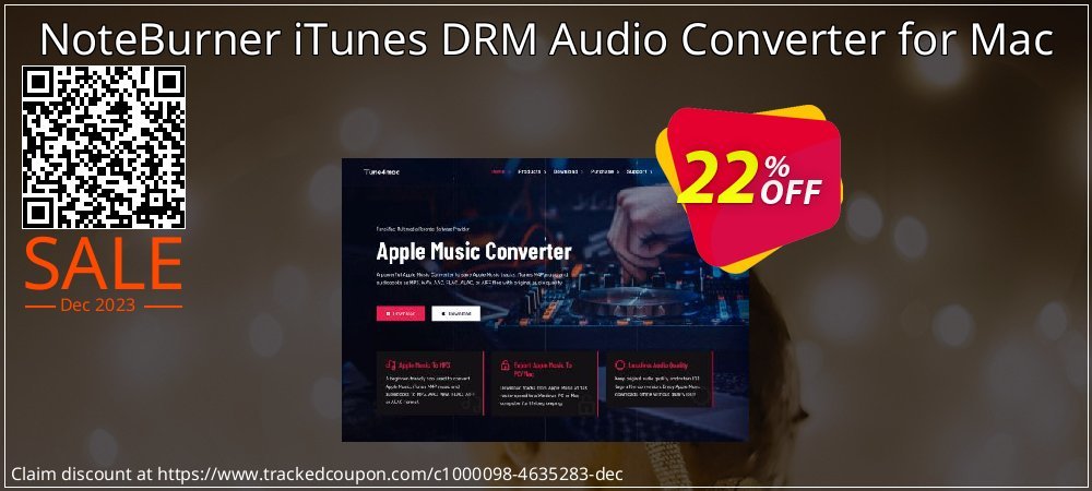 NoteBurner iTunes DRM Audio Converter for Mac coupon on Constitution Memorial Day discounts