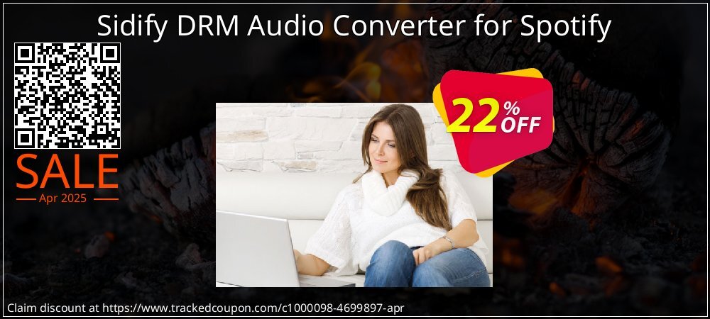 Sidify DRM Audio Converter for Spotify coupon on April Fools' Day sales