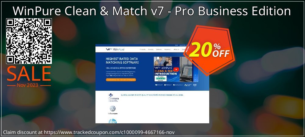 WinPure Clean & Match v7 - Pro Business Edition coupon on World Party Day discount