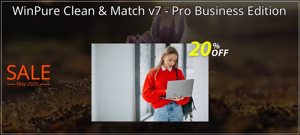 WinPure Clean & Match v7 - Pro Business Edition coupon on National Loyalty Day offering discount