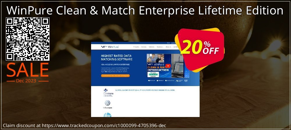 WinPure Clean & Match Enterprise Lifetime Edition coupon on World Party Day deals
