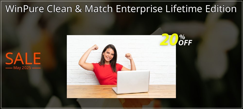 WinPure Clean & Match Enterprise Lifetime Edition coupon on National Loyalty Day offer