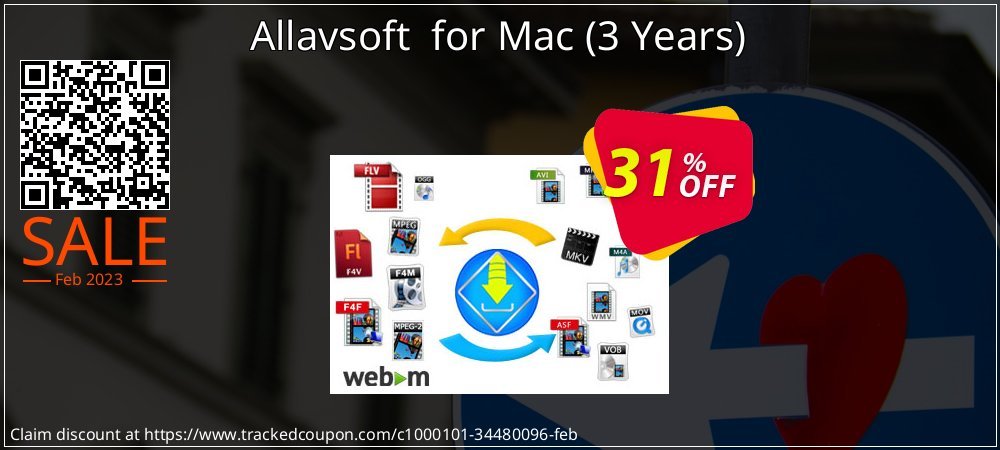 Allavsoft  for Mac - 3 Years  coupon on Palm Sunday offer