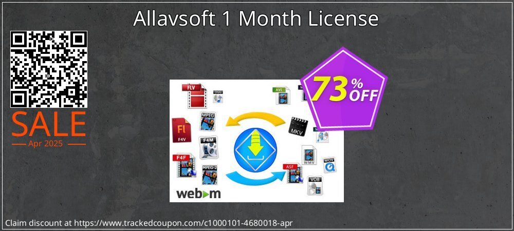 Allavsoft 1 Month License coupon on Virtual Vacation Day offering discount