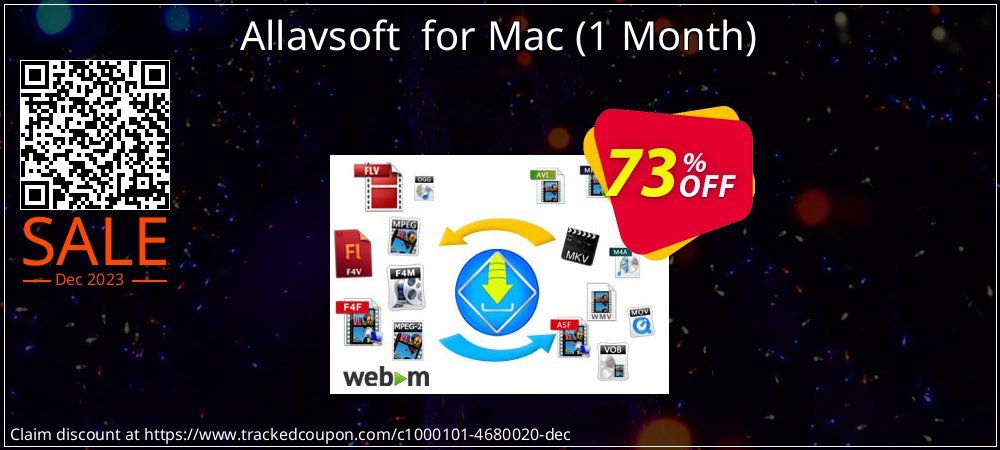Allavsoft  for Mac - 1 Month  coupon on National Walking Day discounts