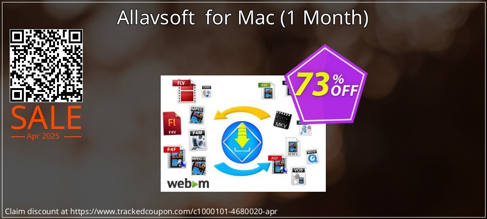 Allavsoft  for Mac - 1 Month  coupon on National Walking Day discounts