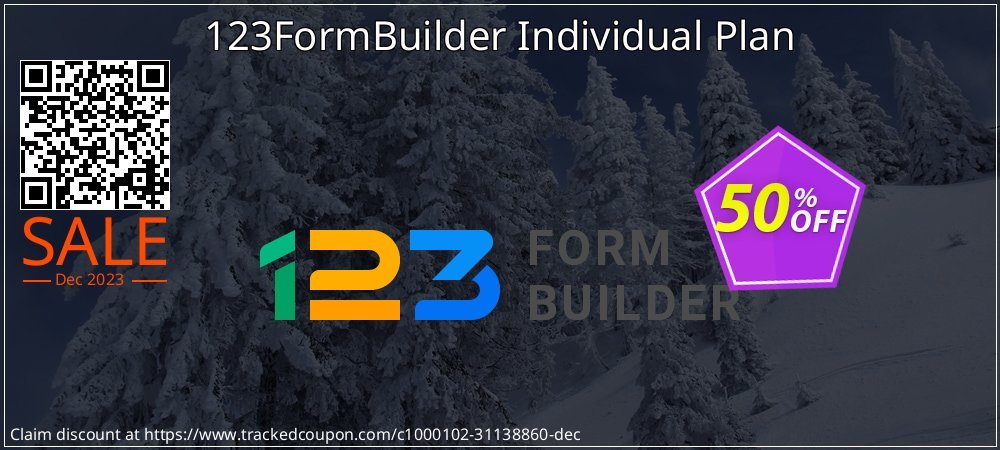 123FormBuilder Individual Plan coupon on National Walking Day sales