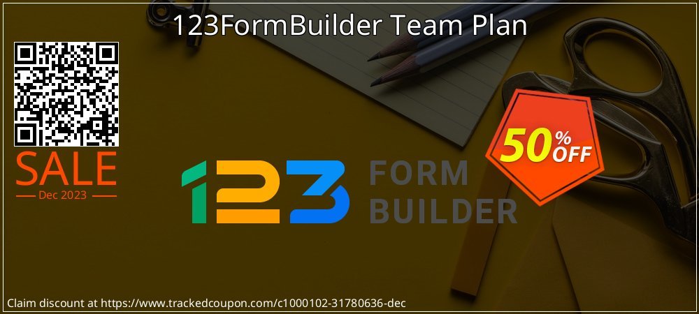 123FormBuilder Team Plan coupon on World Whisky Day offering sales