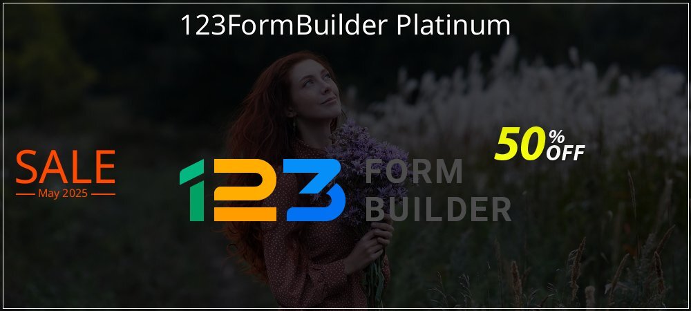 123FormBuilder Platinum coupon on National Smile Day offering sales