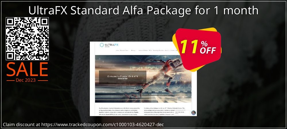 UltraFX Standard Alfa Package for 1 month coupon on April Fools' Day offering sales