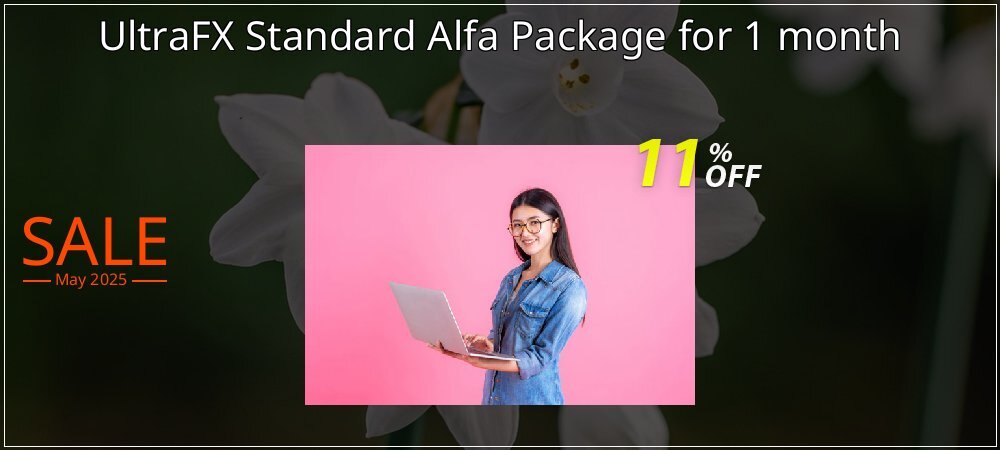 UltraFX Standard Alfa Package for 1 month coupon on April Fools' Day offering sales