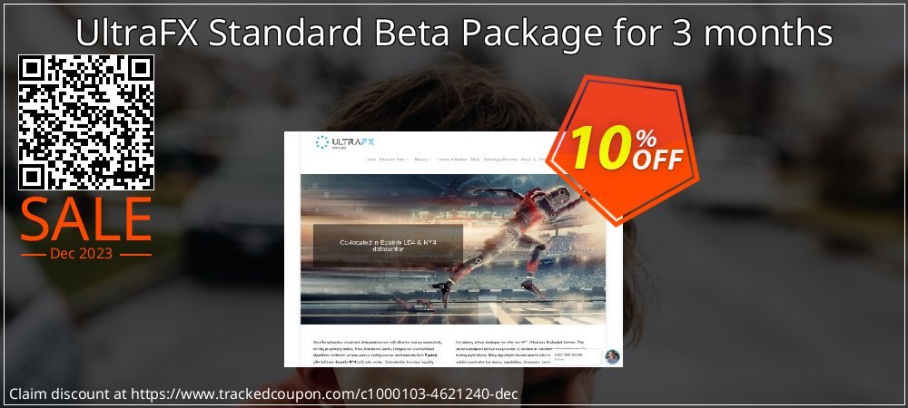 UltraFX Standard Beta Package for 3 months coupon on National Walking Day promotions