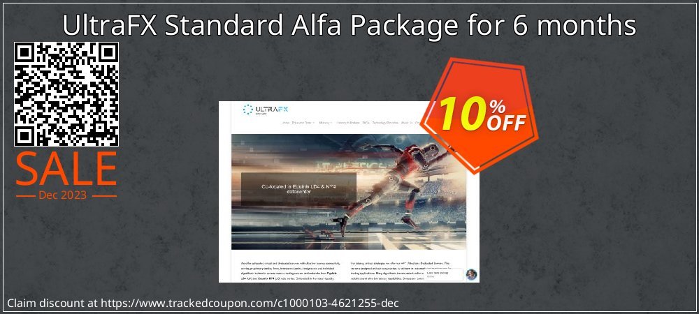 Get 10% OFF UltraFX Standard Alfa Package for 6 months offering sales