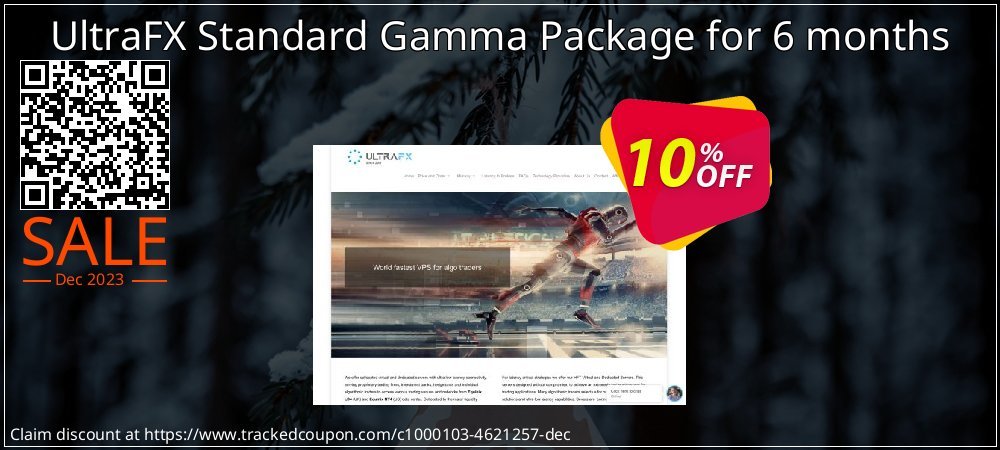 UltraFX Standard Gamma Package for 6 months coupon on New Year's Day offering discount