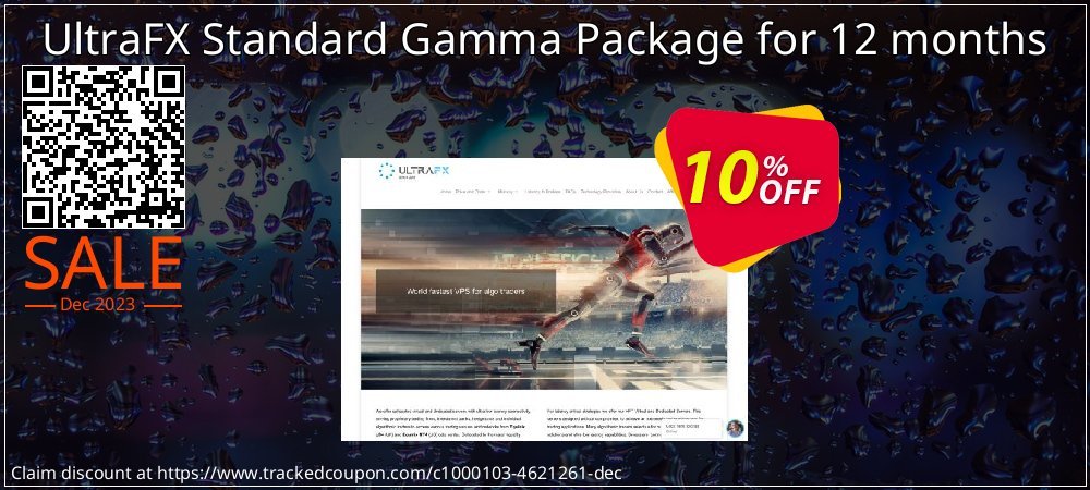UltraFX Standard Gamma Package for 12 months coupon on World Party Day offer