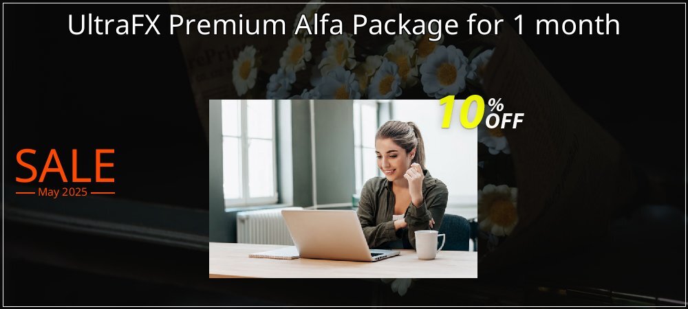 UltraFX Premium Alfa Package for 1 month coupon on World Party Day promotions